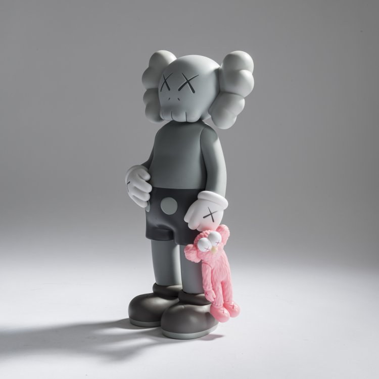 Companion 'Share' (grey), 2020 – KAWS (1974 New Jersey - lives in New York)