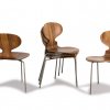 Five 'Ant -  3100' chairs, 1952