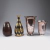 Four 'Dinanderie' vases, c1928