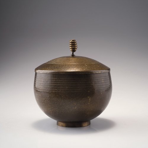 Covered jar, c1930