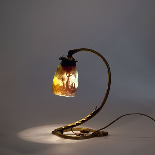 Tischlampe 'La cueillette', 1920-25