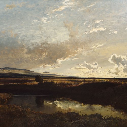 'Moorlandschaft in Oberbayern', 1881