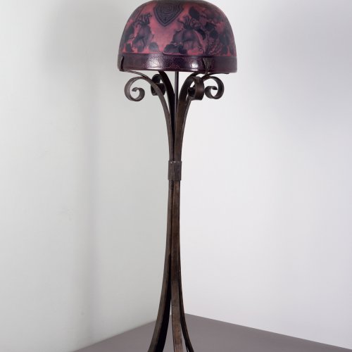 Stehlampe mit Rosen, 1919-24