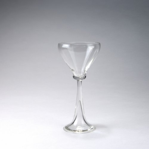 'Menzel' red wine glass, 1900