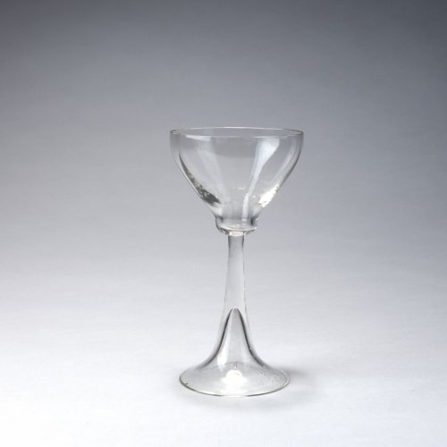 'Menzel' white wine glass, 1900