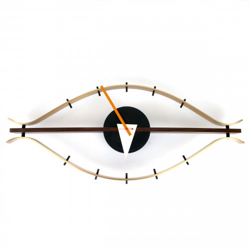 'Eye' wall clock, 1957