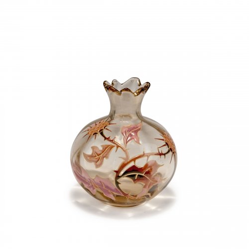 'Chardons' vase, c1890