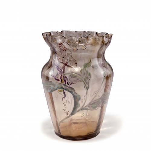 Tall 'Sabot de Vénus' vase, 1890-94 