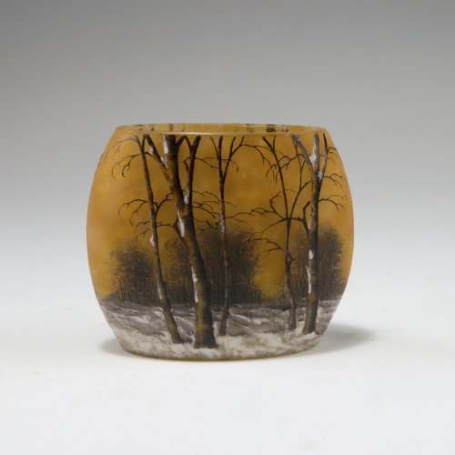 'Arbres en hiver' vase, c1910