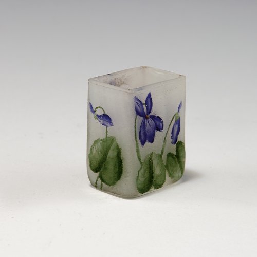 Miniature 'Violettes' vase, c1910