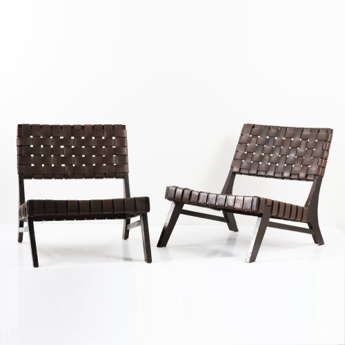 Two easy chairs, c. 1957