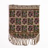 Steel bead pouch with a geometric pattern, c. 1920