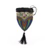 Pouch with flowers and geometric shapes, c. 1910