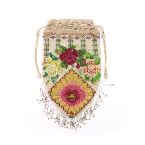 Pouch with roses, c. 1920
