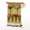 Pouch with flower garlands, c. 1920