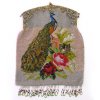 Bag with peacock and roses, c. 1910