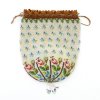 Pouch with flower motif, c. 1910