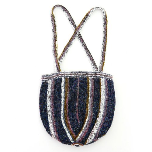 Handbag with stripes, c. 1920