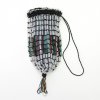 Pouch with threaded beads, c. 1920