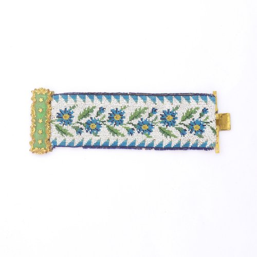 Bracelet with forget-me-nots, 2nd half of the 19th century