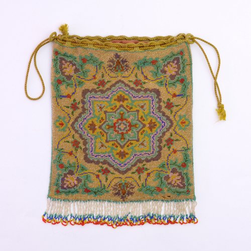 Pouch with carpet pattern, c. 1920