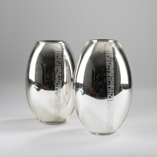 Two mirror vases, 2010s