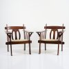 Two 'Colonial' armchairs, 1930s