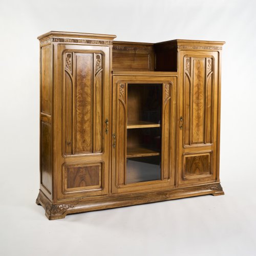 Vitrinenschrank 'Pissenlit', um 1900