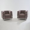 Two armchairs 'LC 2', 1928