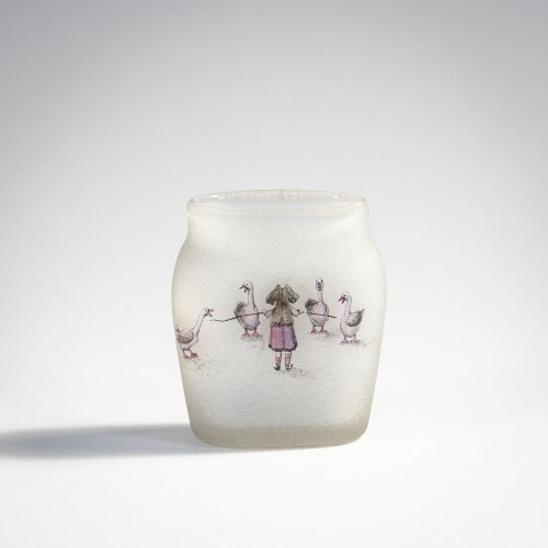 Small vase 'La petite Gardeuse d’oies', 1898
