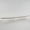 'Elliptical Table Rod Base - ETR' - 'Surfboard-table', 1951