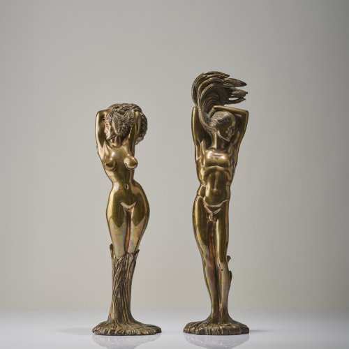 Sculpture pair 'Apollo and Daphne', 1983