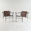 2 'LC 1' armchairs, 1928