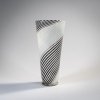 Vase 'Filigrana semplice a fascia bianca nera', 1954