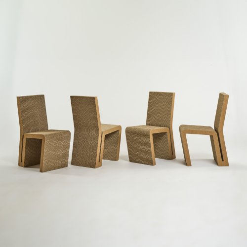 Vier Stühle 'Side Chair', 1972 (Entwurf)