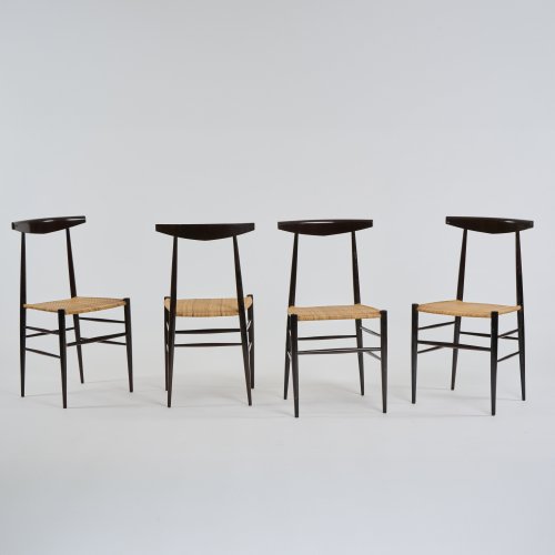 Four Chiavari chairs, c. 1950 (design)