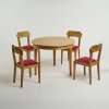 Four anthroposophical chairs and a table, 1934