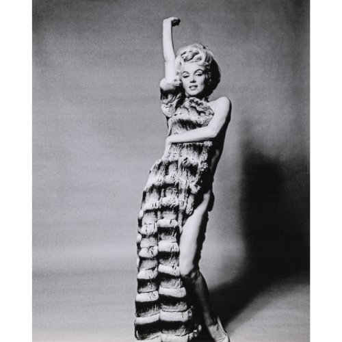 'Marilyn Monroe with Chinchilla Coat', 1962 (Abzug später)