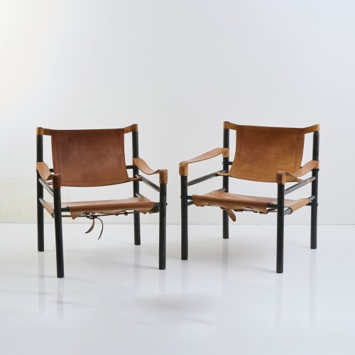 Two 'Safari' chairs, 1960s (design)