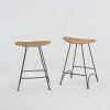 Two 'Banana' bar stools, 1988 (design)