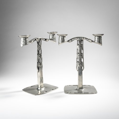 Pair of candlesticks, 1902-05