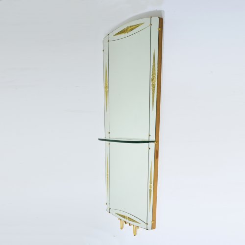 Large console mirror, 1950s (design)