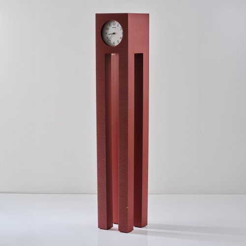 'Dear Morris' hall clock, 1989 (design)