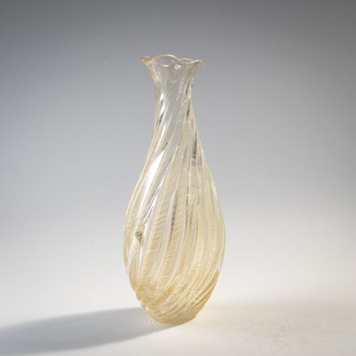 'Incrociato oro' vase, 1958