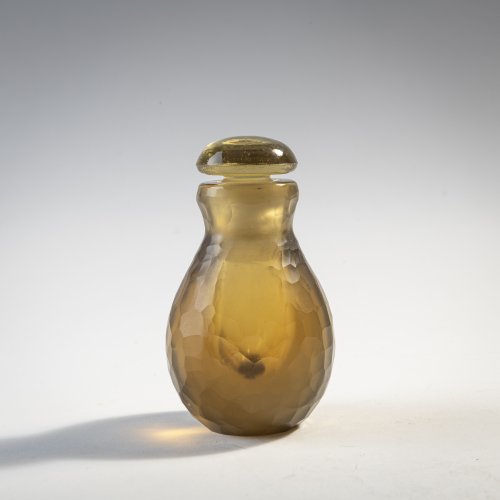 'Battuto' bottle with stopper, 1940-46