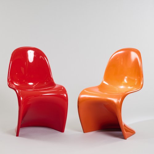 Two 'Panton' chairs, 1962/67 (design)