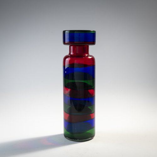 'A fasce' bottle with stopper, c. 1960