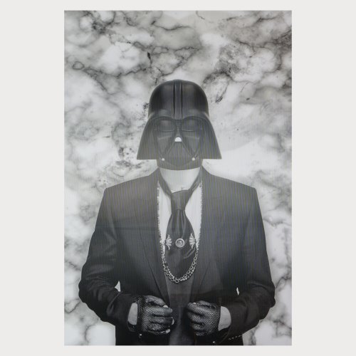 Lenticular photography 'I'm your father', 2020