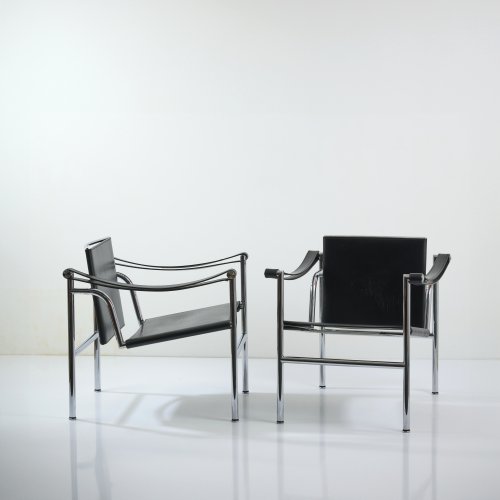 Two 'LC 1' armchairs, 1928 (design)