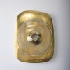 'Concetto Spaziale Cratere' gold, 1968